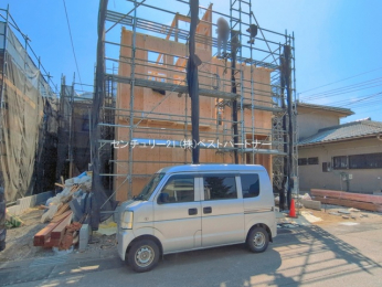 �O�ʓ��H�܂ތ��n�ʐ^�@-