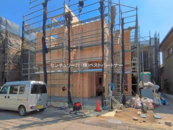 �O�ʓ��H�܂ތ��n�ʐ^�@-