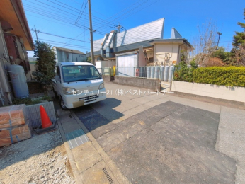 �O�ʓ��H�܂ތ��n�ʐ^�@-