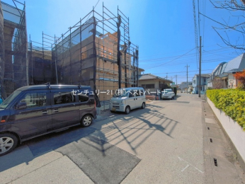 �O�ʓ��H�܂ތ��n�ʐ^�@-