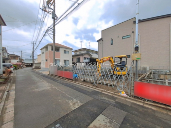 �O�ʓ��H�܂ތ��n�ʐ^�@-