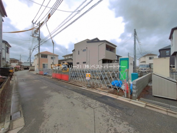 �O�ʓ��H�܂ތ��n�ʐ^�@-