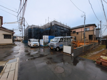 �O�ʓ��H�܂ތ��n�ʐ^�@-