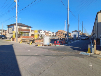 �O�ʓ��H�܂ތ��n�ʐ^�@-