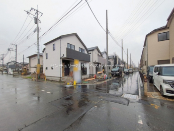 �O�ʓ��H�܂ތ��n�ʐ^�@-