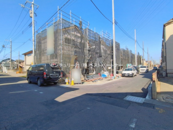 �O�ʓ��H�܂ތ��n�ʐ^�@-