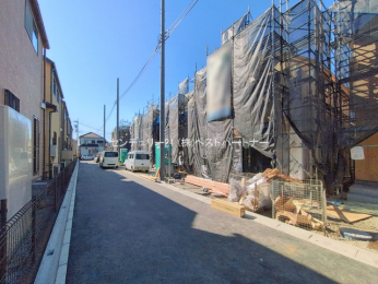 �O�ʓ��H�܂ތ��n�ʐ^�@-