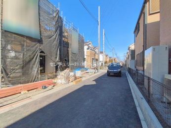 �O�ʓ��H�܂ތ��n�ʐ^�@-