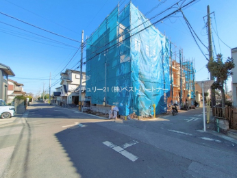 �O�ʓ��H�܂ތ��n�ʐ^�@-