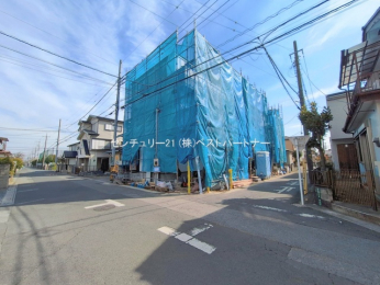 �O�ʓ��H�܂ތ��n�ʐ^�@-