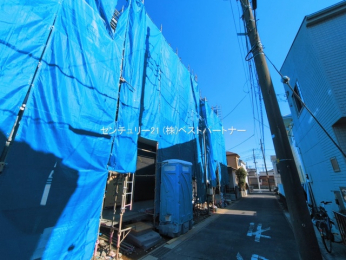 �O�ʓ��H�܂ތ��n�ʐ^�@-