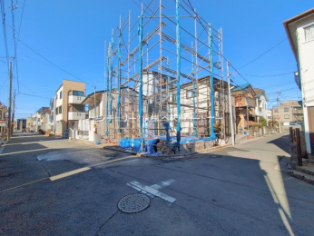 �O�ʓ��H�܂ތ��n�ʐ^�@-