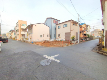 �O�ʓ��H�܂ތ��n�ʐ^�@-