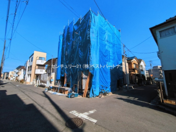 �O�ʓ��H�܂ތ��n�ʐ^�@-