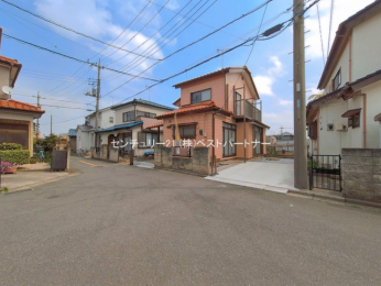 �O�ʓ��H�܂ތ��n�ʐ^�@-