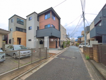 �O�ʓ��H�܂ތ��n�ʐ^�@-