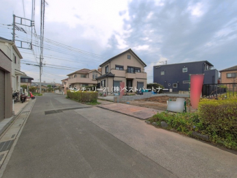 �O�ʓ��H�܂ތ��n�ʐ^�@-