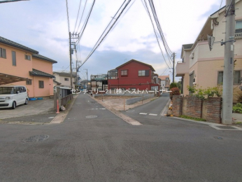 �O�ʓ��H�܂ތ��n�ʐ^�@-