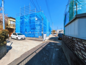 �O�ʓ��H�܂ތ��n�ʐ^�@-