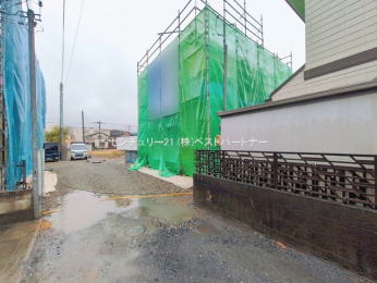 �O�ʓ��H�܂ތ��n�ʐ^�@-