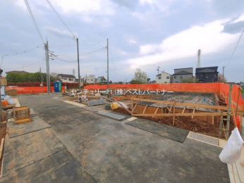 �O�ʓ��H�܂ތ��n�ʐ^�@-