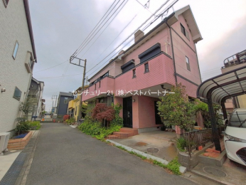 �O�ʓ��H�܂ތ��n�ʐ^�@-