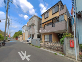 �O�ʓ��H�܂ތ��n�ʐ^�@-