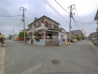 �O�ʓ��H�܂ތ��n�ʐ^�@-