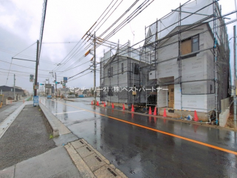 �O�ʓ��H�܂ތ��n�ʐ^�@-