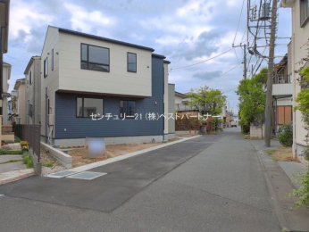 �O�ʓ��H�܂ތ��n�ʐ^�@-