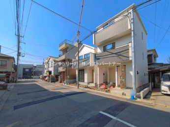 �O�ʓ��H�܂ތ��n�ʐ^�@-