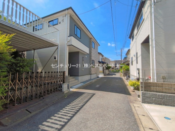 �O�ʓ��H�܂ތ��n�ʐ^�@-