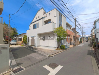 �O�ʓ��H�܂ތ��n�ʐ^�@-