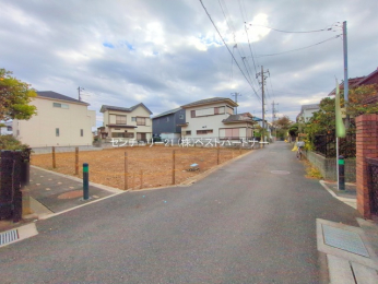 �O�ʓ��H�܂ތ��n�ʐ^�@-