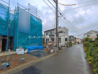 �O�ʓ��H�܂ތ��n�ʐ^�@-