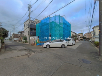 �O�ʓ��H�܂ތ��n�ʐ^�@-