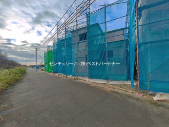 �O�ʓ��H�܂ތ��n�ʐ^�@-