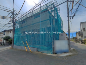 �O�ʓ��H�܂ތ��n�ʐ^�@-